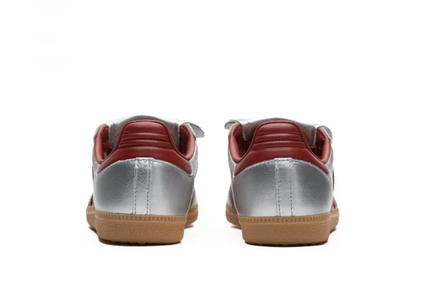 adidas Samba LT W "Silver Metallic Preloved Ruby" (JH5707)