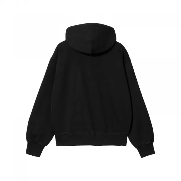 Carhartt WIP Hooded Casey Jacket "Black Silver" (I032642-0M4XX)