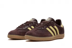 adidas Samba OG W "Shadow Brown Powder Yellow" (JR8167)