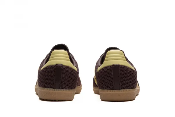 adidas Samba OG W "Shadow Brown Powder Yellow" (JR8167)