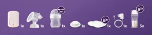 Philips AVENT Odsávačka materského mlieka elektrická SCF395/31+Darček