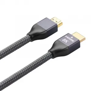 MG kábel HDMI 2.1 8K / 4K / 2K 2m, strieborný (WHDMI-20)