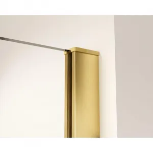 HOPA - Walk-in sprchovací kút LAGOS NEW - Farba rámu - Zlatá, Rozmer A - 80 cm BCLAGO80BGCN