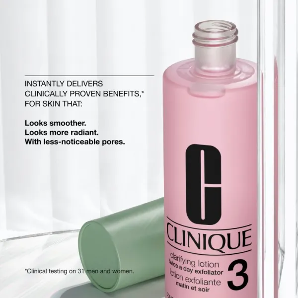 Clinique 3 Steps Clarifying Lotion 3 tonikum pre mastnú a zmiešanú pleť 487 ml