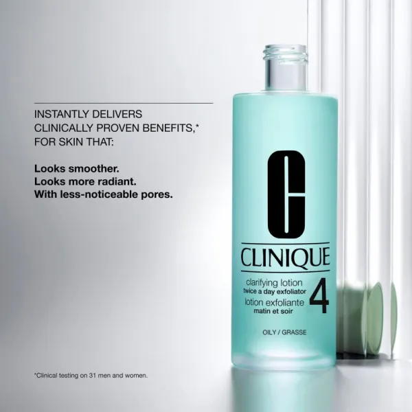 Clinique 3 Steps Clarifying Lotion 4 tonikum pre mastnú pleť 200 ml