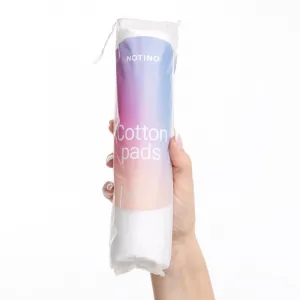 Notino Cotton Pads Round bavlnené tampóny na odlíčenie a čistenie pleti 100 ks