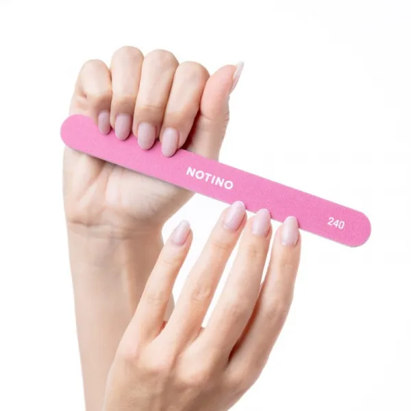 Notino Nail File Classic Set 180/240 sada pilníkov
