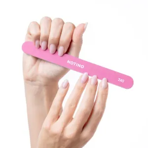 Notino Nail File Classic Set 180/240 sada pilníkov