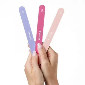 Notino Nail Tools Nail File Classic klasický pilník na nechty s dvomi hrubosťami Classic180/240 1 ks
