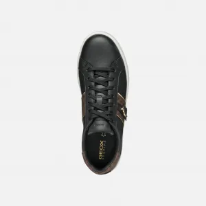 Black women's sneakers Geox Spherica Ecub-1 - Women's