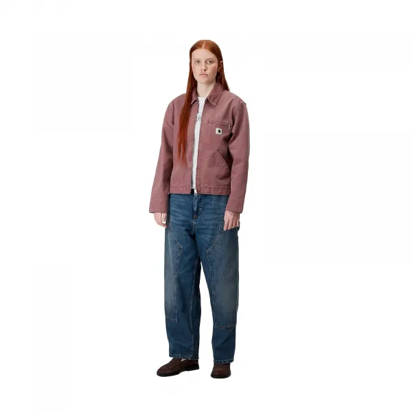 Carhartt WIP W' OG Detroit Jacket Dusky Pink/Dusky Pink stone canvas S