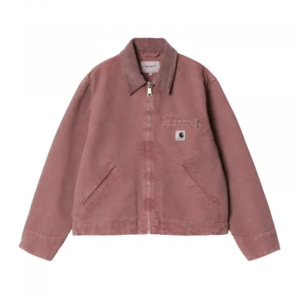 Carhartt WIP W' OG Detroit Jacket Dusky Pink/Dusky Pink stone canvas S