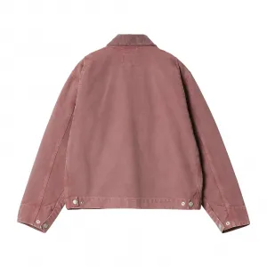 Carhartt WIP W' OG Detroit Jacket Dusky Pink/Dusky Pink stone canvas S
