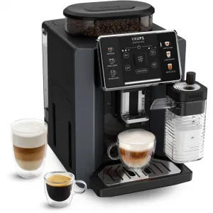 Automatický kávovar KRUPS Sensation Milk EA912B10 Sivý/Čierny