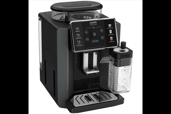 Automatický kávovar KRUPS Sensation Milk EA912B10 Sivý/Čierny