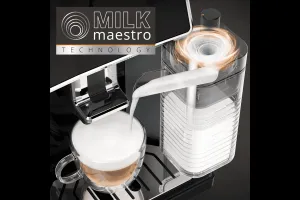 Automatický kávovar KRUPS Sensation Milk EA912B10 Sivý/Čierny