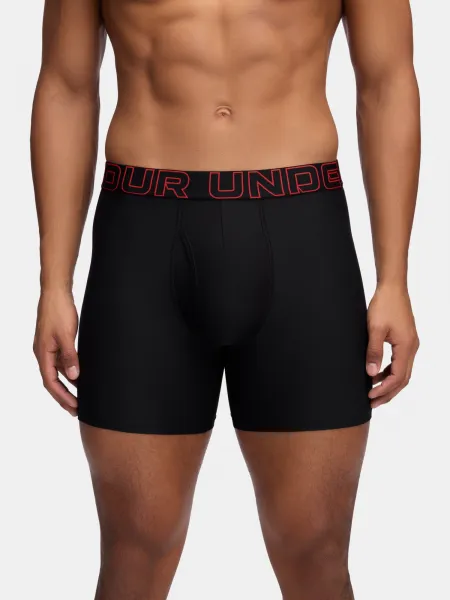3PACK pánske boxerky Under Armour čierné (1383878 005) M, trenky