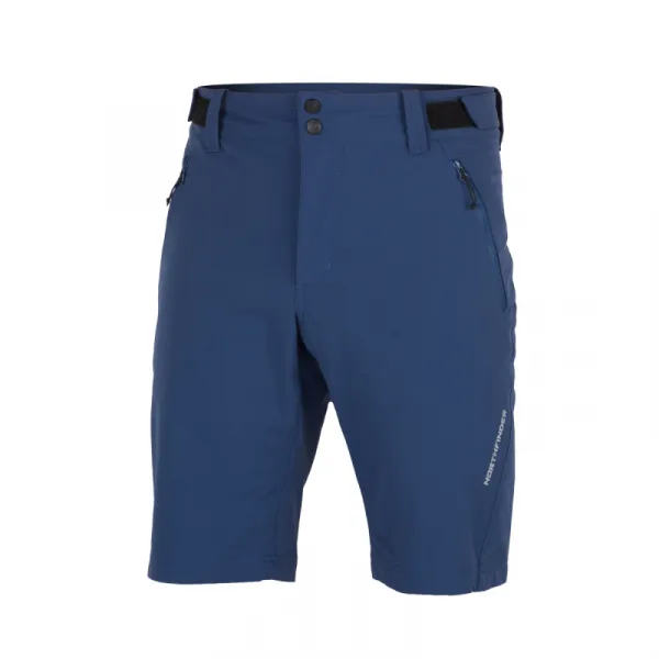 Pánske turistické kraťasy NORTHFINDER ALBRECHT-346navy