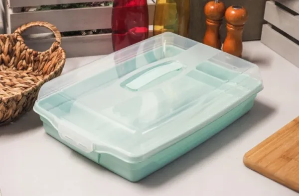 CURVER Party box na potraviny | mint