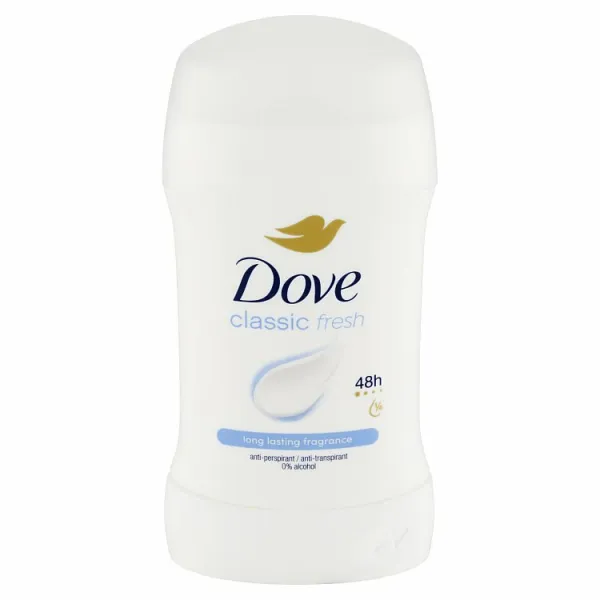 Dove Classic Fresh tuhý antiperspirant 50 ml 1ks