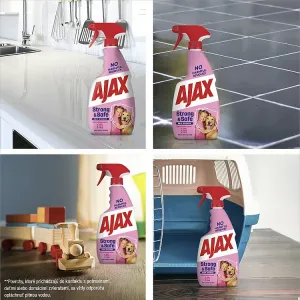 Ajax Strong & Safe viacúčelový čistiaci prostriedok v spreji 500 ml 1ks