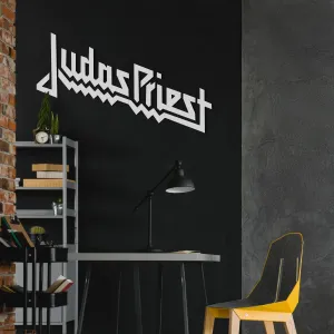 Metalové logo na stenu - Judas Priest