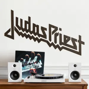 Metalové logo na stenu - Judas Priest