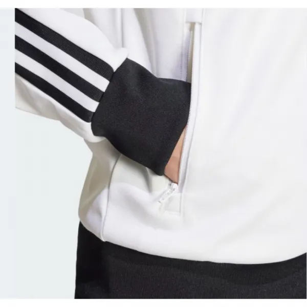 Dámska mikina so zipsom ADIDAS ORIGINALS CLASSIC TT-WHITE