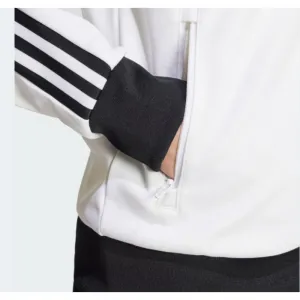 Dámska mikina so zipsom ADIDAS ORIGINALS CLASSIC TT-WHITE