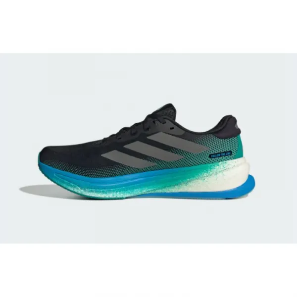 Pánska bežecká obuv ADIDAS Supernova Rise 2 M core black iron metallic glory green