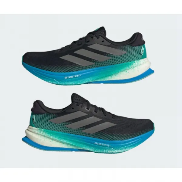 Pánska bežecká obuv ADIDAS Supernova Rise 2 M core black iron metallic glory green