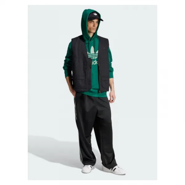 Pánska mikina s kapucňou ADIDAS ORIGINALS TREFOIL HOODY-CGREEN
