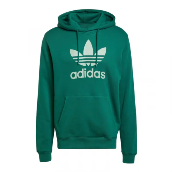 Pánska mikina s kapucňou ADIDAS ORIGINALS TREFOIL HOODY-CGREEN