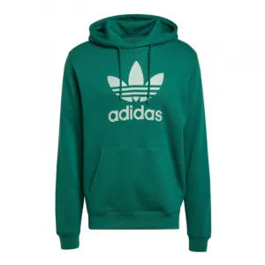 Pánska mikina s kapucňou ADIDAS ORIGINALS TREFOIL HOODY-CGREEN