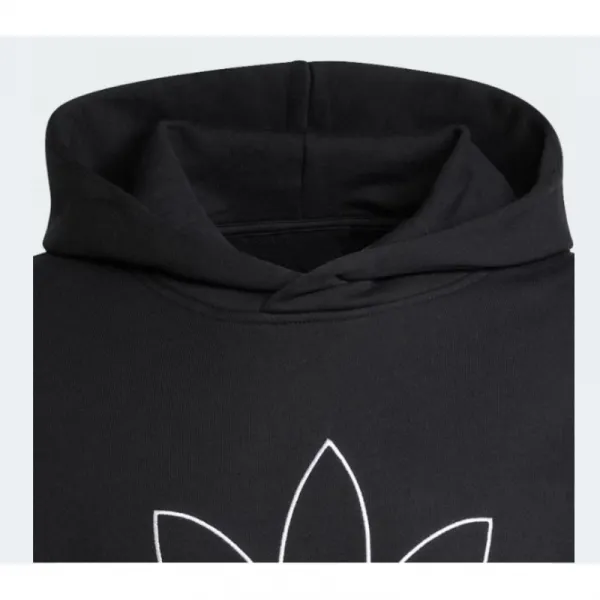 Pánska mikina s kapucňou ADIDAS ORIGINALS OUTL TREF HDY-BLACK