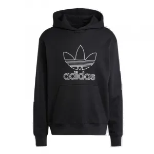 Pánska mikina s kapucňou ADIDAS ORIGINALS OUTL TREF HDY-BLACK