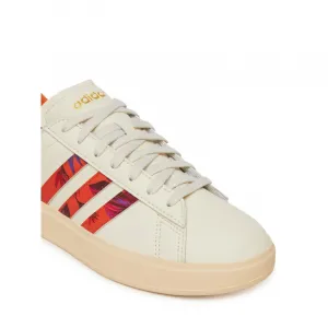 Dámska rekreačná obuv ADIDAS Grand Court 2.0 W cream white warm vanilla gold metallic