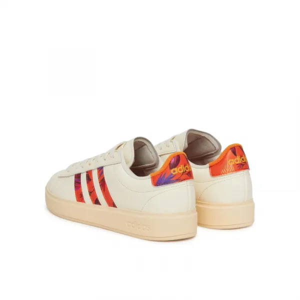 Dámska rekreačná obuv ADIDAS Grand Court 2.0 W cream white warm vanilla gold metallic
