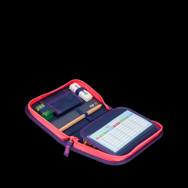 Školský peračník Ergobag - Fluo ružový