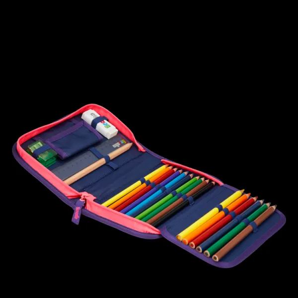 Školský peračník Ergobag - Fluo ružový