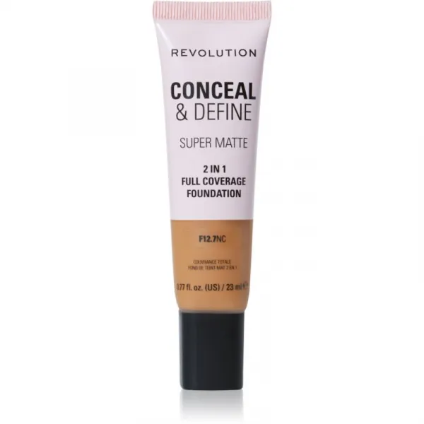 Revolution Conceal & Define zmatňujúci make-up odtieň F12.7NC 23 ml