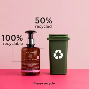 Apivita Cleansing Micellar Water upokojujúca micerálna voda na tvár a oči 300 ml