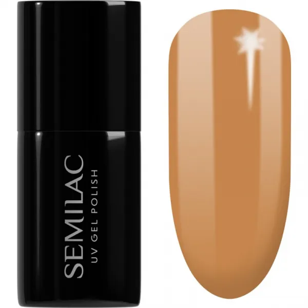 Semilac UV Hybrid Pastel Neons gélový lak na nechty s použitím UV/LED lampy odtieň 600 Apricot Crush 7 ml