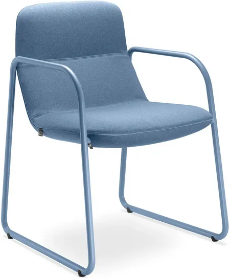 LD SEATING Dizajnové kreslo FLEXI LOUNGE, FL-M-Q-N15, modrá ponož