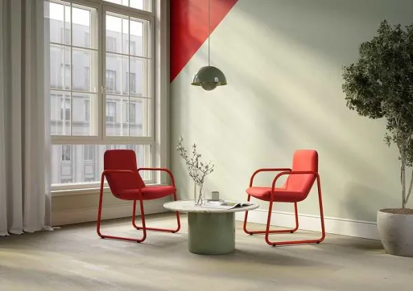 LD SEATING Dizajnové kreslo FLEXI LOUNGE, FL-M-Q-N15, modrá ponož