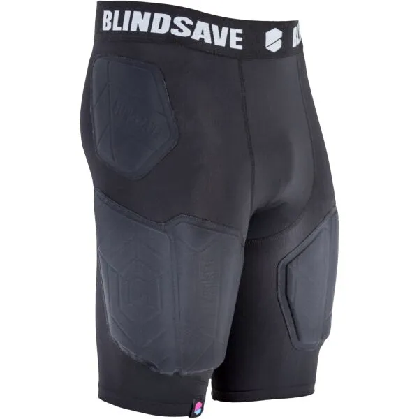 BLINDSAVE PROTECTION SHORTS PRO + CUP Šortky so suspenzorom, čierna, veľkosť