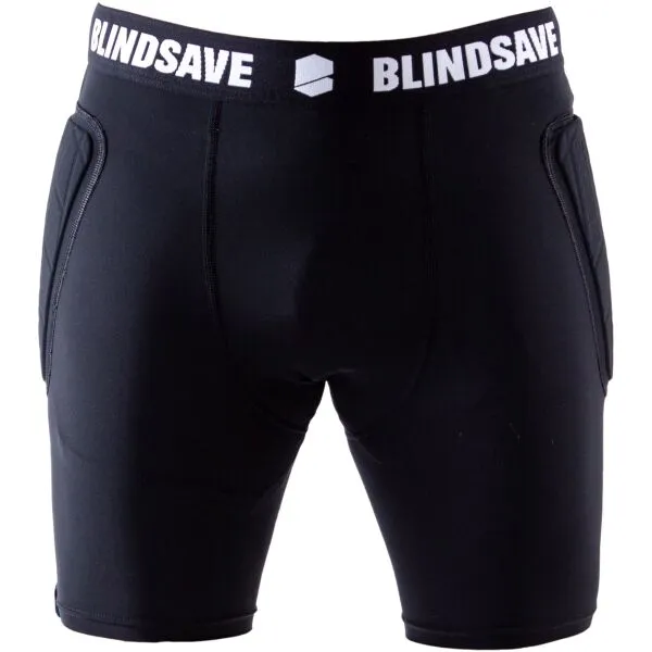 BLINDSAVE GOALIE SHORTS + CUP Šortky so suspenzorom, čierna, veľkosť