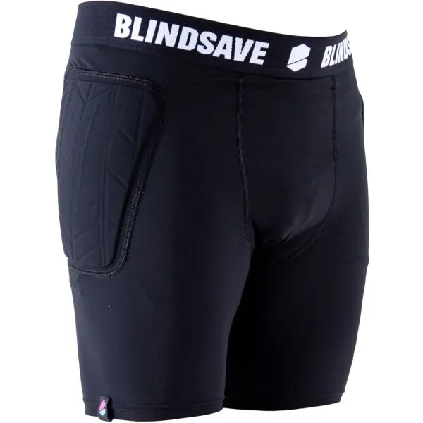 BLINDSAVE GOALIE SHORTS + CUP Šortky so suspenzorom, čierna, veľkosť