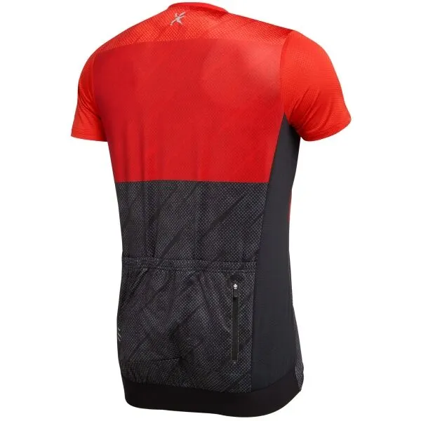 Klimatex VIGGO Pánsky cyklistický dres, červená, veľkosť