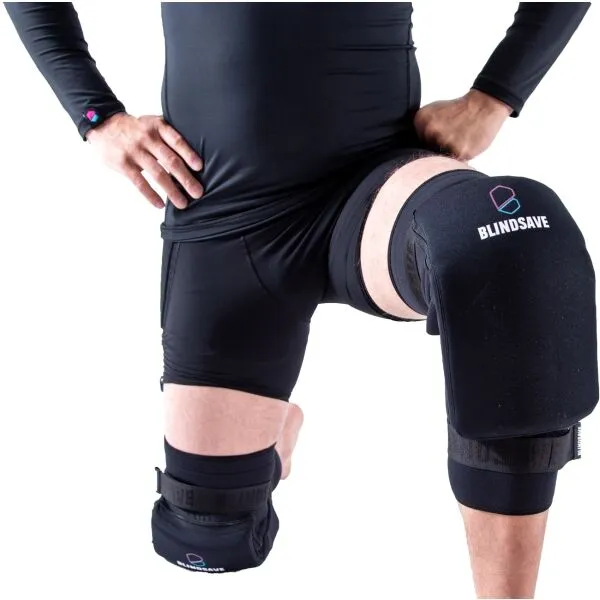 BLINDSAVE ORIGINAL KNEE PADS SOFT Chrániče na kolená, čierna, veľkosť